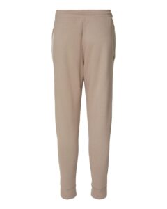 BELLA + CANVAS 3727 Unisex Sponge Fleece Joggers – Tan (back)