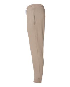 BELLA + CANVAS 3727 Unisex Sponge Fleece Joggers – Tan (side)