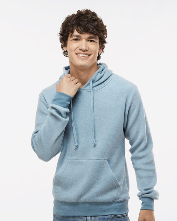 J. America Men’s Flip Side Fleece Hooded Sweatshirt