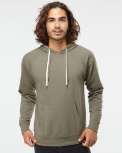 Independent Trading Co. SS1000 Unisex Icon Lightweight Loopback Terry Hooded Sweatshirt