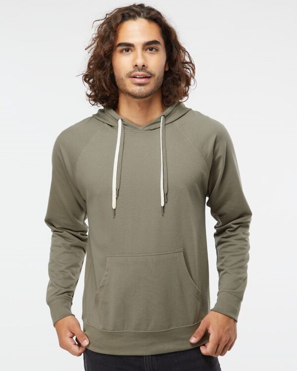 Independent Trading Co. Unisex Icon Lightweight Loopback Terry Hooded Sweatshirt