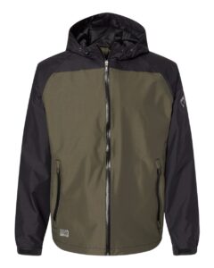 DRI DUCK 5335 Unisex Torrent Waterproof Hooded Jacket – Olive/ Black