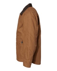 DRI DUCK 5091 Men’s Rambler Boulder Cloth Jacket – Saddle (side)