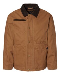 DRI DUCK 5091 Men’s Rambler Boulder Cloth Jacket – Saddle
