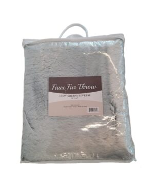 Alpine Fleece 8730 Faux Fur Throw Blanket