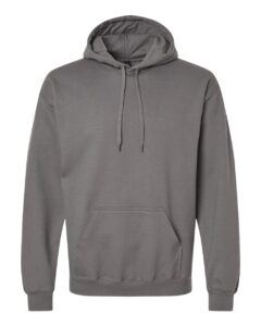 Gildan SF500 Unisex Softstyle® Midweight Hooded Sweatshirt – Charcoal