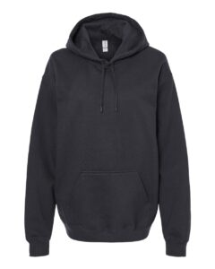 Gildan SF500 Unisex Softstyle® Midweight Hooded Sweatshirt – Black