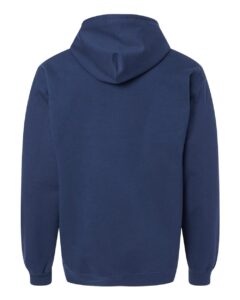 Gildan SF600 Unisex Softstyle® Midweight Full-Zip Hooded Sweatshirt – Navy (back)