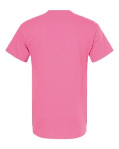 M&O 4800 Men’s Gold Soft Touch T-Shirt – Azalea (back)
