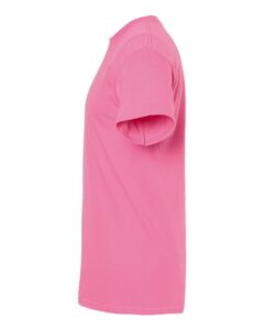 M&O 4800 Men’s Gold Soft Touch T-Shirt – Azalea (side)