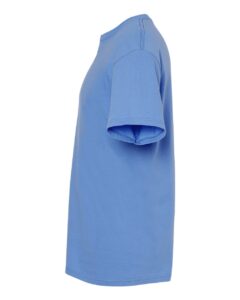 M&O 4800 Men’s Gold Soft Touch T-Shirt – Carolina Blue (side)