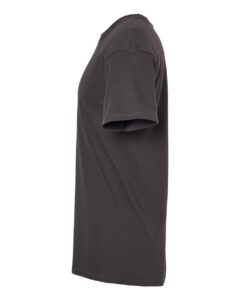 M&O 4800 Men’s Gold Soft Touch T-Shirt – Charcoal (side)