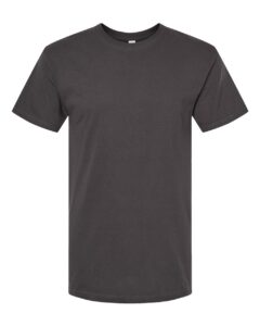 M&O 4800 Men’s Gold Soft Touch T-Shirt – Charcoal
