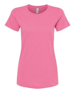 M&O 4810 Women’s Gold Soft Touch T-Shirt – Azalea