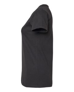 M&O 4810 Women’s Gold Soft Touch T-Shirt – Black (side)
