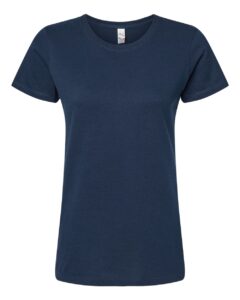 M&O 4810 Women’s Gold Soft Touch T-Shirt – Deep Navy