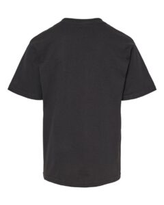 M&O 4850 Youth Gold Soft Touch T-Shirt – Black (back)