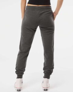 Independent Trading Co. PRM20PNT Women’s California Wave Wash Sweatpants – Shadow (on model back)