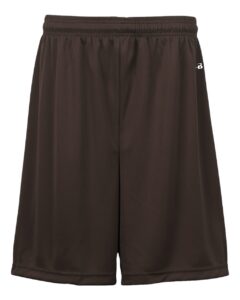 Badger 2107 Youth B-Dry 6″ Shorts – Brown