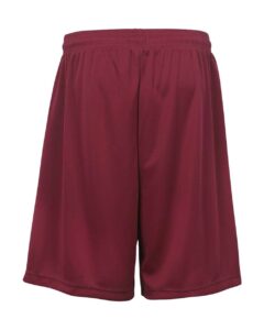 Badger 2107 Youth B-Dry 6″ Shorts – Cardinal (back)