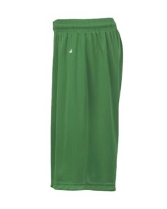 Badger 2107 Youth B-Dry 6″ Shorts – Kelly (side)