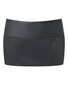 Liberty Bags 5500 Midweight Cotton Twill Waist Apron – Black