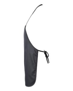 Liberty Bags 5510 Midweight Cotton Twill Butcher Apron – Black (side)