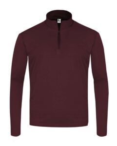C2 Sport 5202 Youth Quarter-Zip Pullover – Maroon