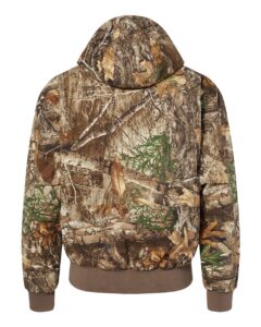 DRI DUCK 5034 Men’s Laramie Power Move Jacket – Realtree Edge (back)