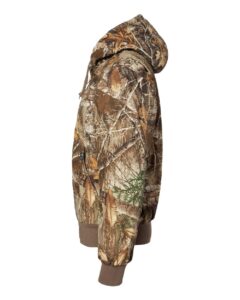 DRI DUCK 5034 Men’s Laramie Power Move Jacket – Realtree Edge (side)