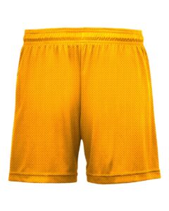 C2 Sport 5116 Women’s Mesh Shorts – Gold (back)