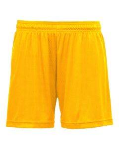 C2 Sport 5116 Women’s Mesh Shorts – Gold