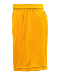 C2 Sport 5116 Women’s Mesh Shorts – Gold (side)