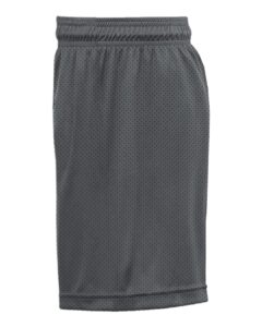 C2 Sport 5116 Women’s Mesh Shorts – Graphite (side)