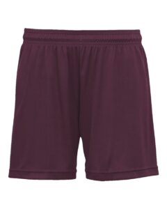 C2 Sport 5116 Women’s Mesh Shorts – Maroon