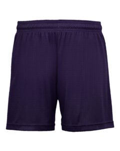 C2 Sport 5116 Women’s Mesh Shorts – Purple (back)