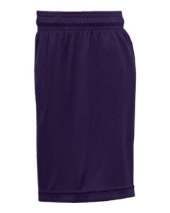 C2 Sport 5116 Women’s Mesh Shorts – Purple (side)
