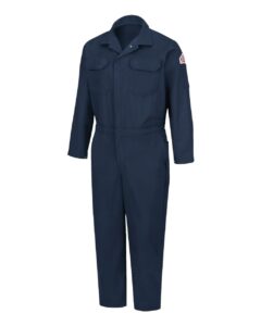 Bulwark CED2T Men’s Tall Flame Resistant Coverall – Navy