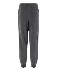 Independent Trading Co. PRM50PTPD Unisex Pigment-Dyed Fleece Sweatpants – Pigment Black (back)