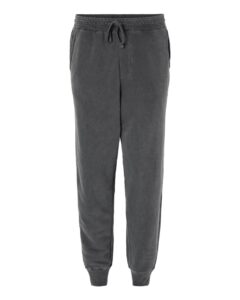 Independent Trading Co. PRM50PTPD Unisex Pigment-Dyed Fleece Sweatpants – Pigment Black