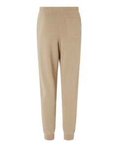 Independent Trading Co. PRM50PTPD Unisex Pigment-Dyed Fleece Sweatpants – Pigment Sandstone (back)