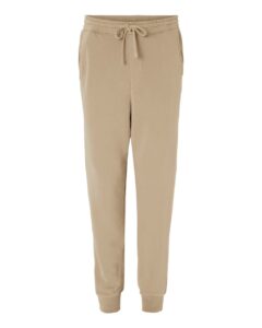 Independent Trading Co. PRM50PTPD Unisex Pigment-Dyed Fleece Sweatpants – Pigment Sandstone