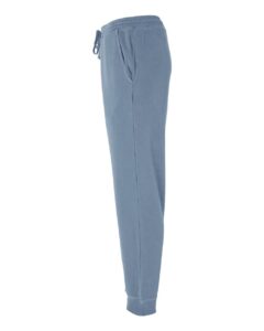 Independent Trading Co. PRM50PTPD Unisex Pigment-Dyed Fleece Sweatpants – Pigment Slate Blue (side)