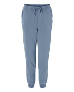 Independent Trading Co. PRM50PTPD Unisex Pigment-Dyed Fleece Sweatpants – Pigment Slate Blue