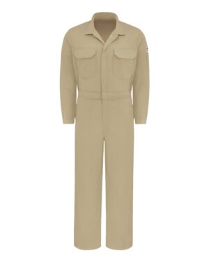 Bulwark CLB2T Men’s Tall Premium Coverall – EXCEL FR® ComforTouch® – 7 oz. – Khaki