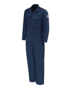 Bulwark CLB2T Men’s Tall Premium Coverall – EXCEL FR® ComforTouch® – 7 oz. – Navy (side)