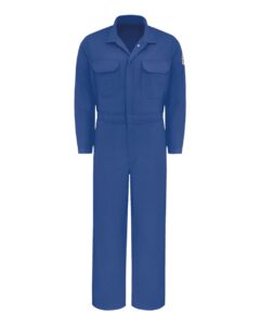 Bulwark CLB2T Men’s Tall Premium Coverall – EXCEL FR® ComforTouch® – 7 oz. – Royal Blue