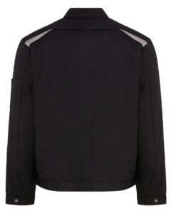Dickies LJ60 Men’s Insulated Colorblocked Jacket – Black/ Silver (back)