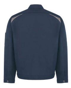 Dickies LJ60 Men’s Insulated Colorblocked Jacket – Dark Navy/ Silver (back)