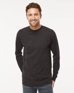 M&O 4820 Unisex Gold Soft Touch Long Sleeve T-Shirt